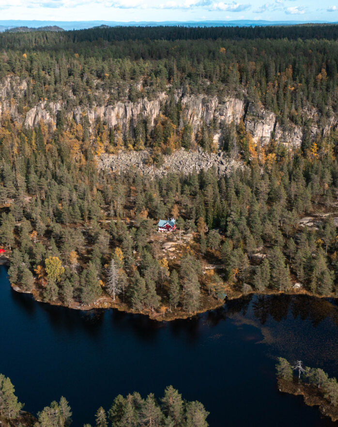 Bilde: Arbeid i gang for å åpne utsiktspunkter i Drammen kommune
